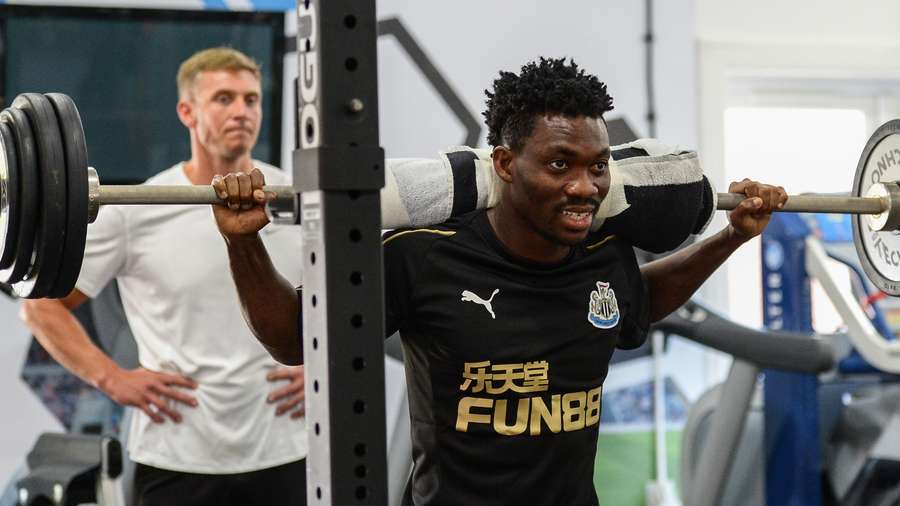 NUFC New training kit revealed